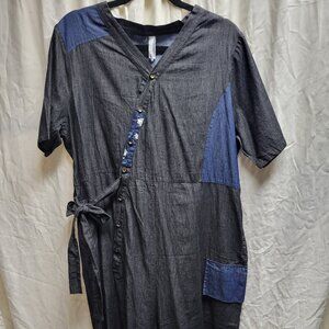 Denim Jumpsuit -  S/M